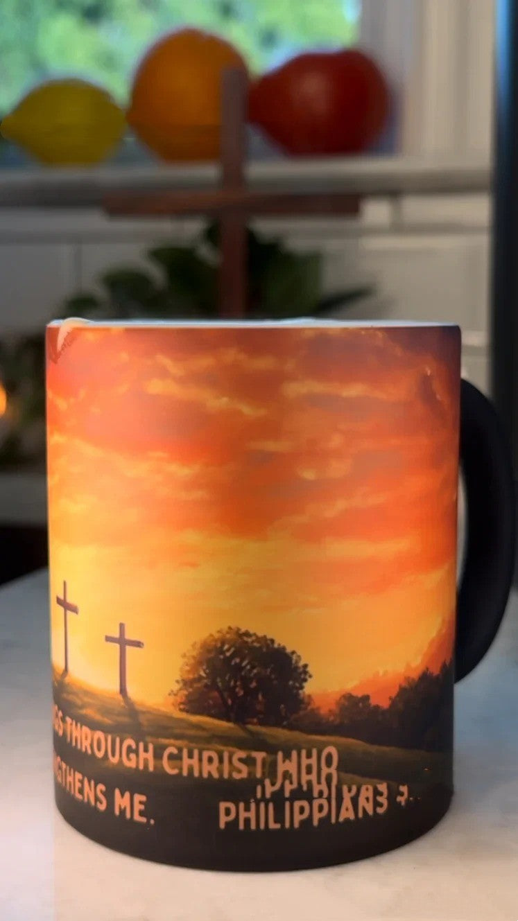 Heat Sensitive Scripture Mug | Christian Drinkware