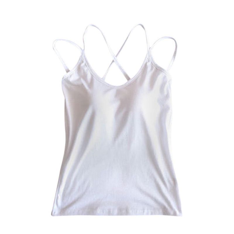 Open-Back Spaghetti Strap Camisole