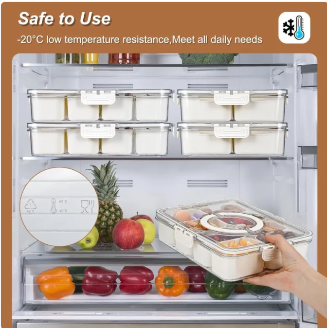 Food Storage Lunch Box - BPA-Free Meal Prep Container
