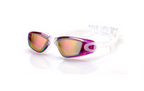 Unisex Anti-Fog Mirrored Swim Goggles with Earplugs