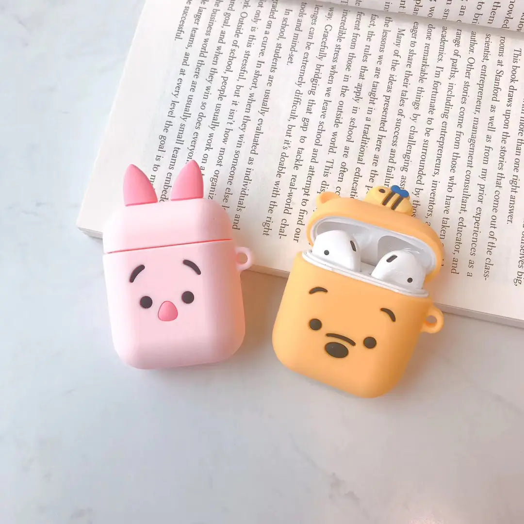 Cute Pig Apple Wireless Bluetooth Earphone Case | Accessory
