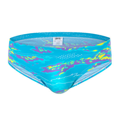 Men's Abstract Print Swim Briefs
