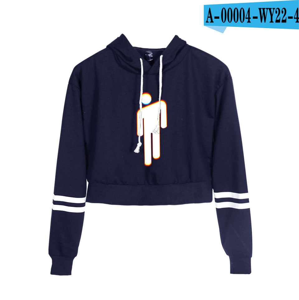 Singer Hoodie Crop Top Series for Women | Streetwear