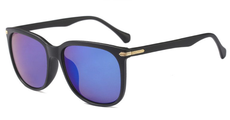 Clear Frame Round Sunglasses
