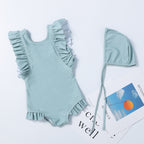 Girls' Ruffle One-Piece Swimsuit