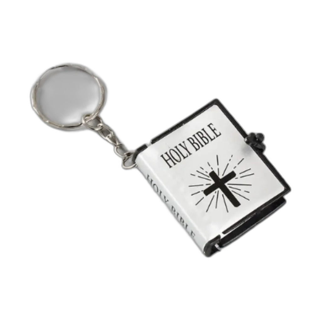 Mini Bible Keychain — 4W7BE8DPF (clean)