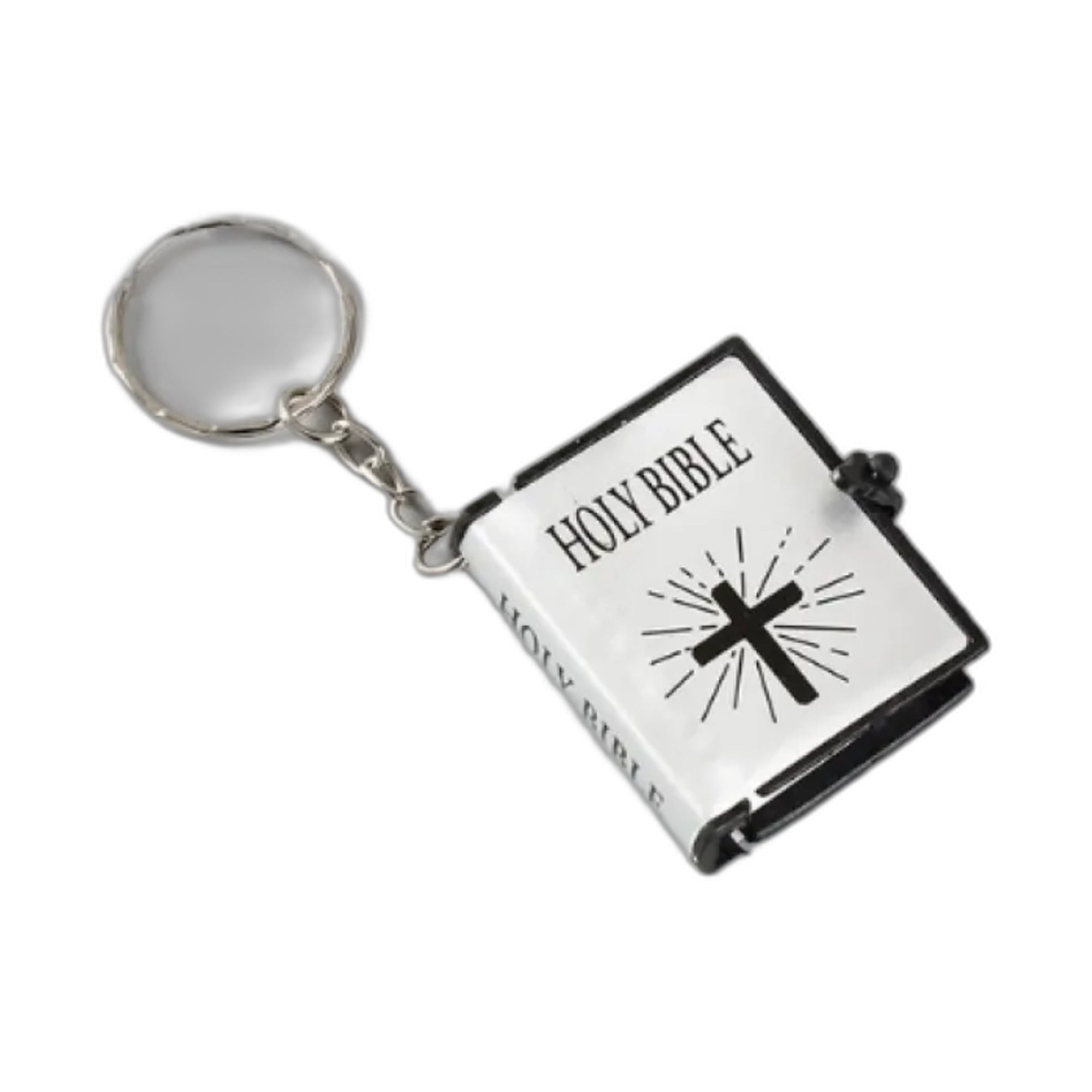 Mini Bible Keychain — 4W7BE8DPF (clean)