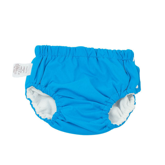 Washable Baby Swim Trunks with Pocket for Learning