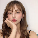 Minimalist Korean Curved Cross Earrings
