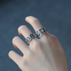 Cross Flower Ring