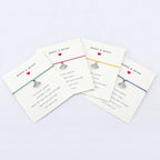 Infinity Wish Bracelet - DOG Blessing Card Included