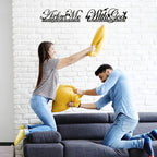 Metal Wall Sign: "With God All Things Are Possible" Decor | Christian Home Decor