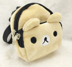 Adjustable Cartoon Pet Backpack Leash and Snack Carrier