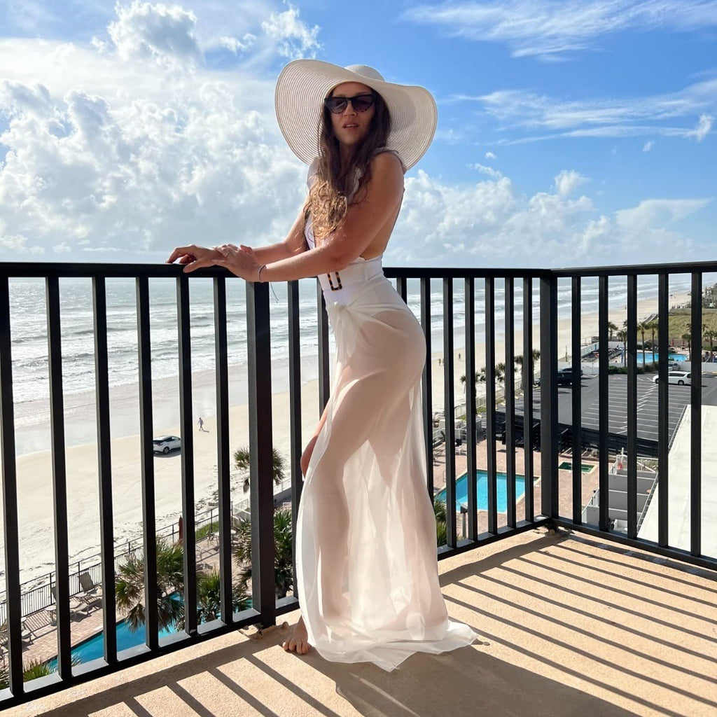Women's Chiffon Sarong Beach Cover-Up
