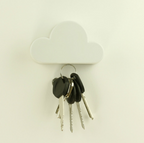 Cloud Key Holder with Strong Magnetic Keychain | Accessory