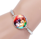 Animal Horse Glass Time Stone Bracelet