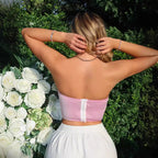 Printed Off-Shoulder Tank Top, Women's Fashion (8 Colors) | Streetwear