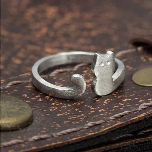 My Cute Kitten Fashion Ring In Brushed | Jewelry