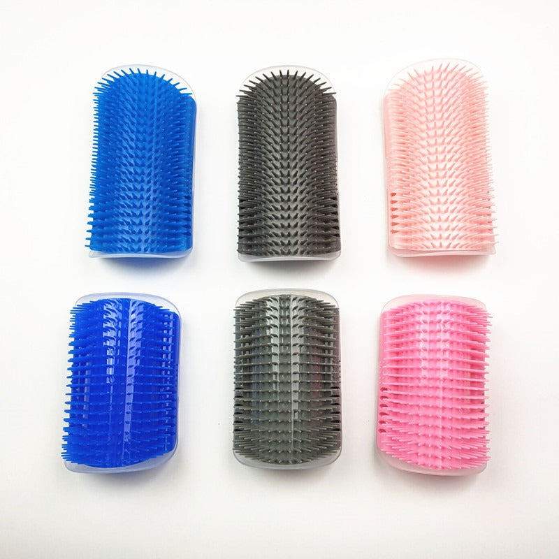 Corner Cat Scratcher Massage Brush