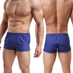 Men's Breathable Cotton Shorts and Swim Trunks Set
