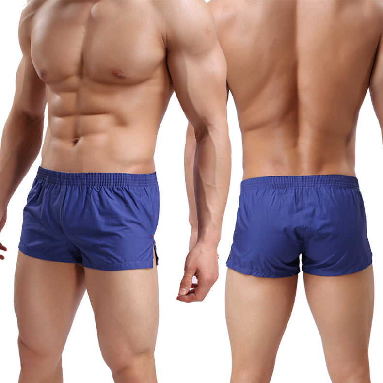 Men's Breathable Cotton Shorts and Swim Trunks Set