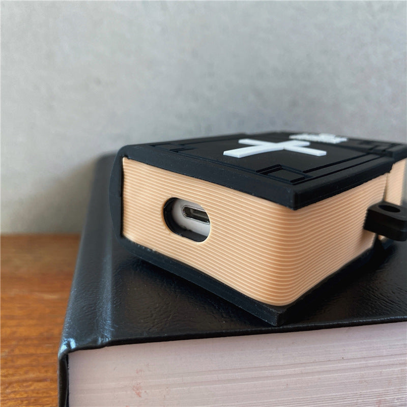 3D Bible Design Protective Case for AirPods - Christian Gift