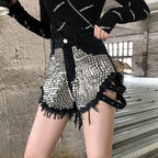 2019 High Waist Slim Fit Denim Shorts for Women