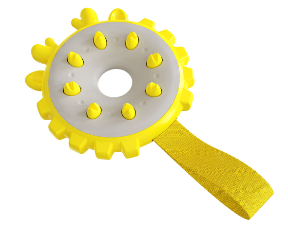 Dog Toothbrush Ring Toy for Bite Resistance Training