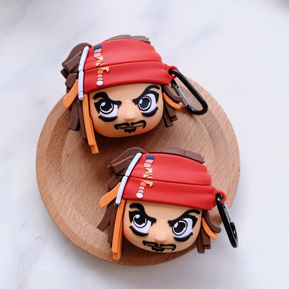 Pirates the Caribbean Jack Sparrow AirPods Case | Accessory