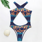 2020 New Sexy Cross One-Piece Bikini for Women