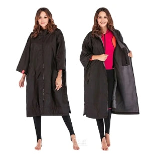 Microfiber Large Beach Towel with Hooded Cover-Up
