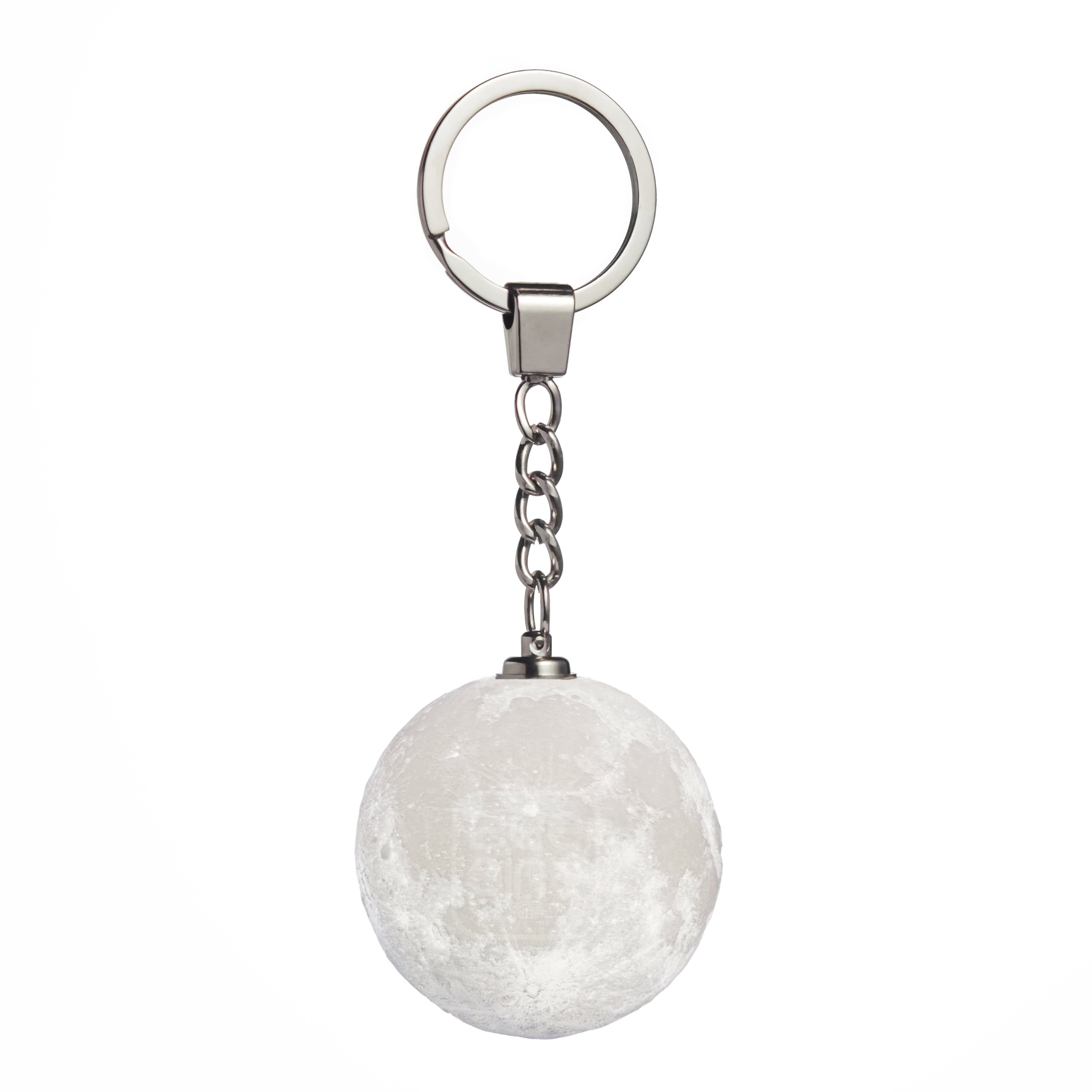 Moon Lamp Keychain with Glow Feature | Accessory