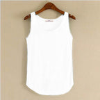 Summer Women’s Bamboo Cotton Tank Top - Slim Fit