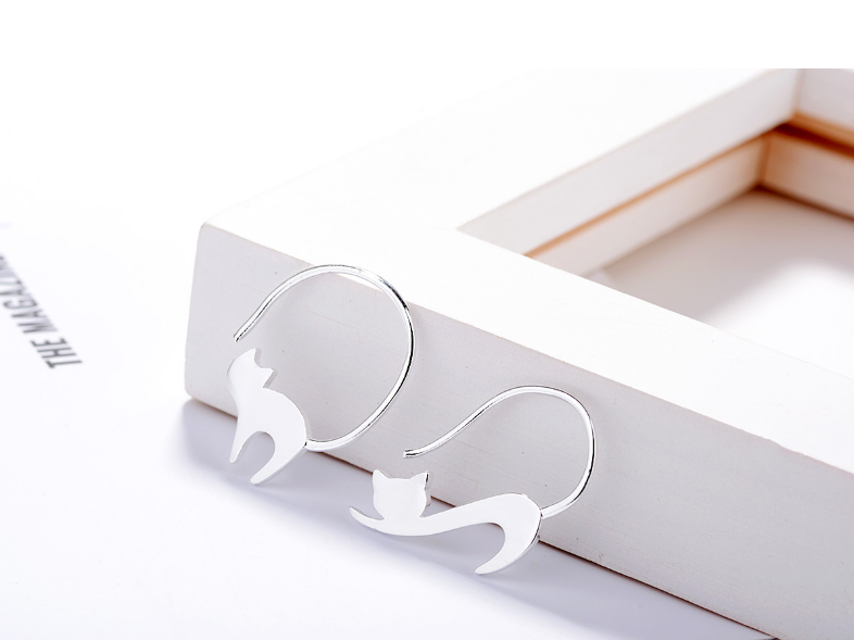 Cat Ear Stud Earrings