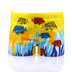Boys Cartoon Dinosaur Swim Trunks
