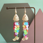 Fish Shape Dangle Earrings | Jewelry
