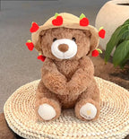 Rose Bouquet Teddy Bear Plush | Home Decor
