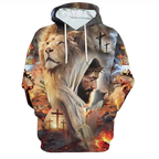 Jesus Amen 3D Hoodie for Men and Women Harajuku Fashion | Faith Streetwear