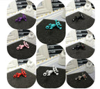 Cute Colorful Cat Ear Studs - Animal Earrings