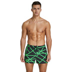 Men's Geometric Print Swim Trunks