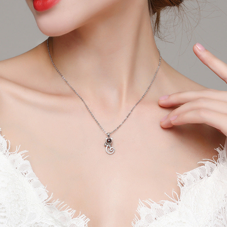 Cat Projection Necklace
