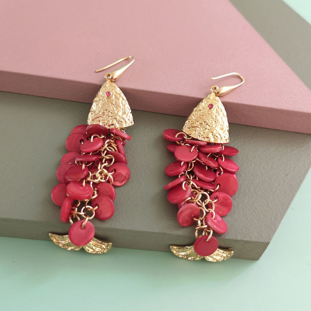 Fish Shape Dangle Earrings | Jewelry