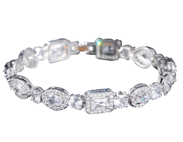 Water Drop Multi-Shape Horse Eye Zircon Bracelet