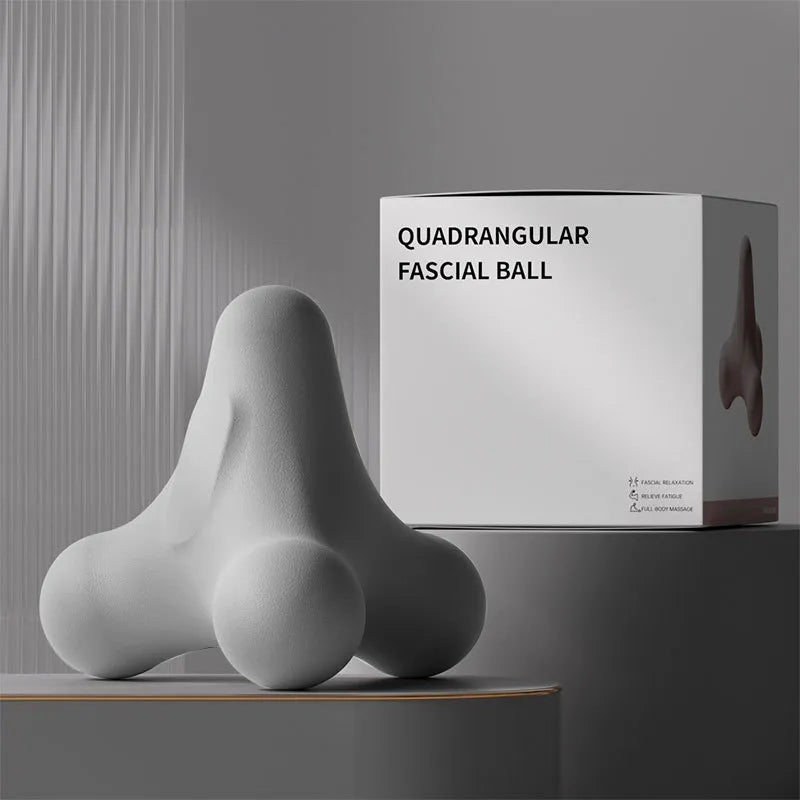Quadrangular Fascia Massage Ball for Deep Tissue Muscle Relief