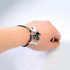Minimalist Bull Dog Shaped Pet Bracelet - Handmade Jewelry