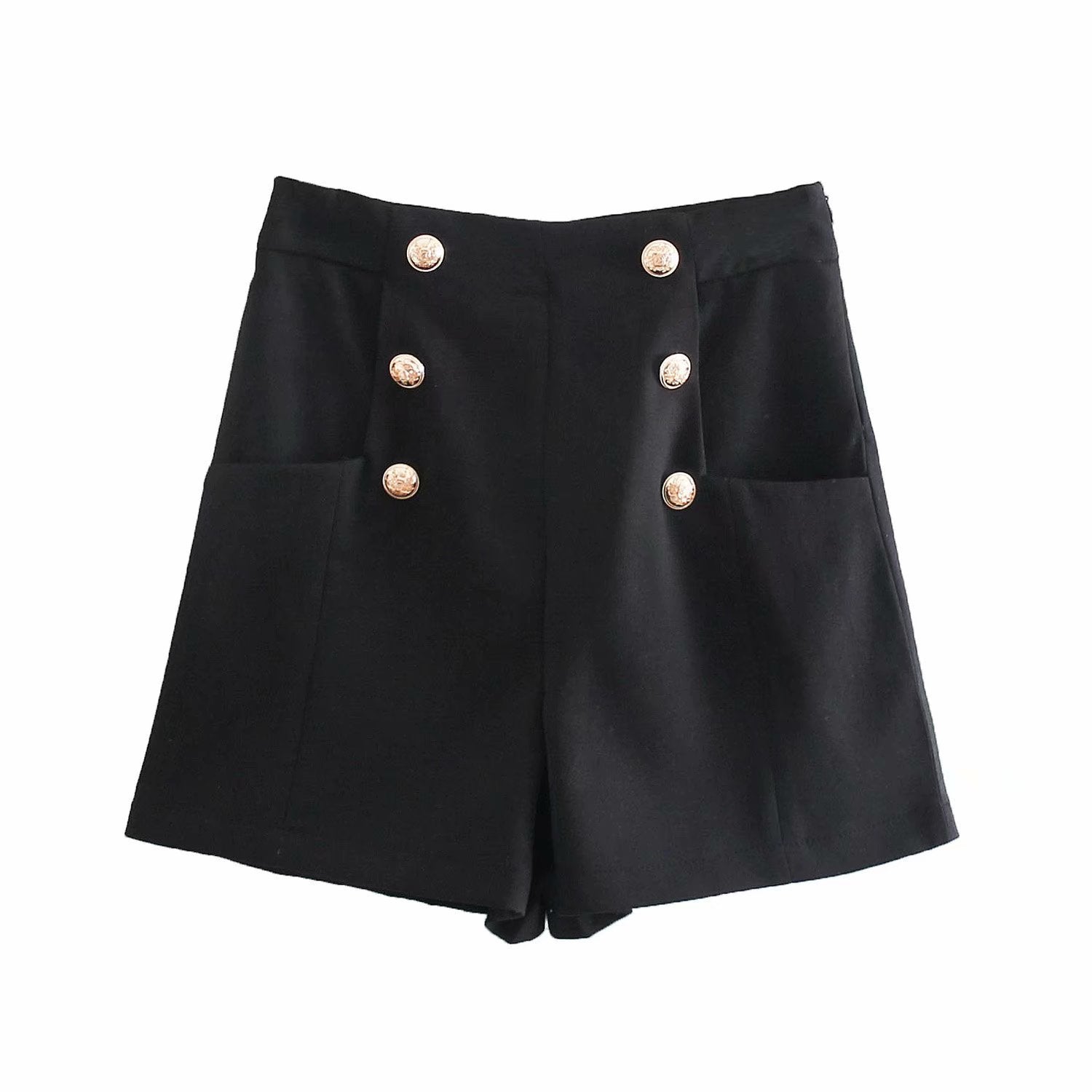 Women's Slim Fit Double Front Blazer and Shorts