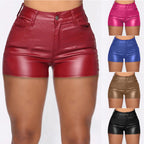 Large Women's Fashion High Waist Tight Shorts
