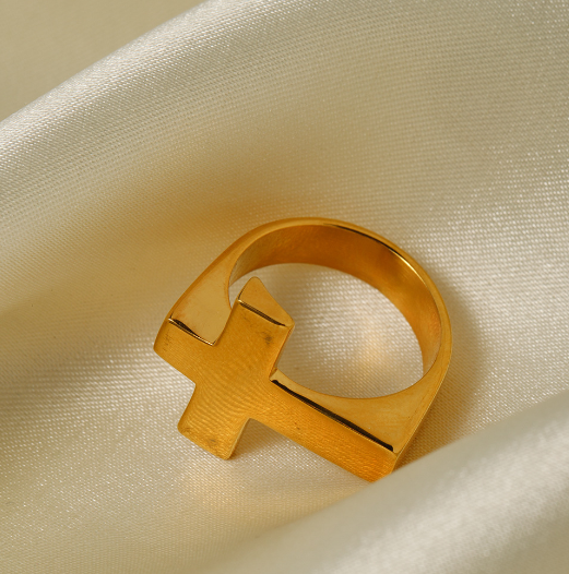 Stainless Steel Cross Shelf Ring