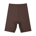 High-Waisted Plus Size Cotton Safety Shorts for Women