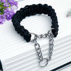 Medium and Large Dog Chain Collar P Style